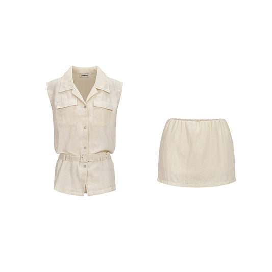 ノースリーブ セットアップ
