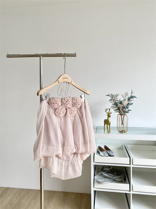 ノースリーブ ハーネックタンクトップ レディース 肌触りサラサラ