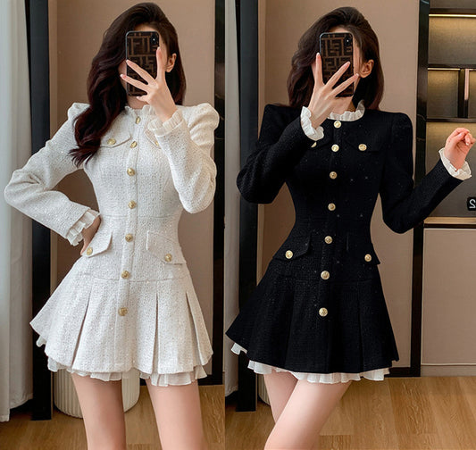 ツイード ワンピース